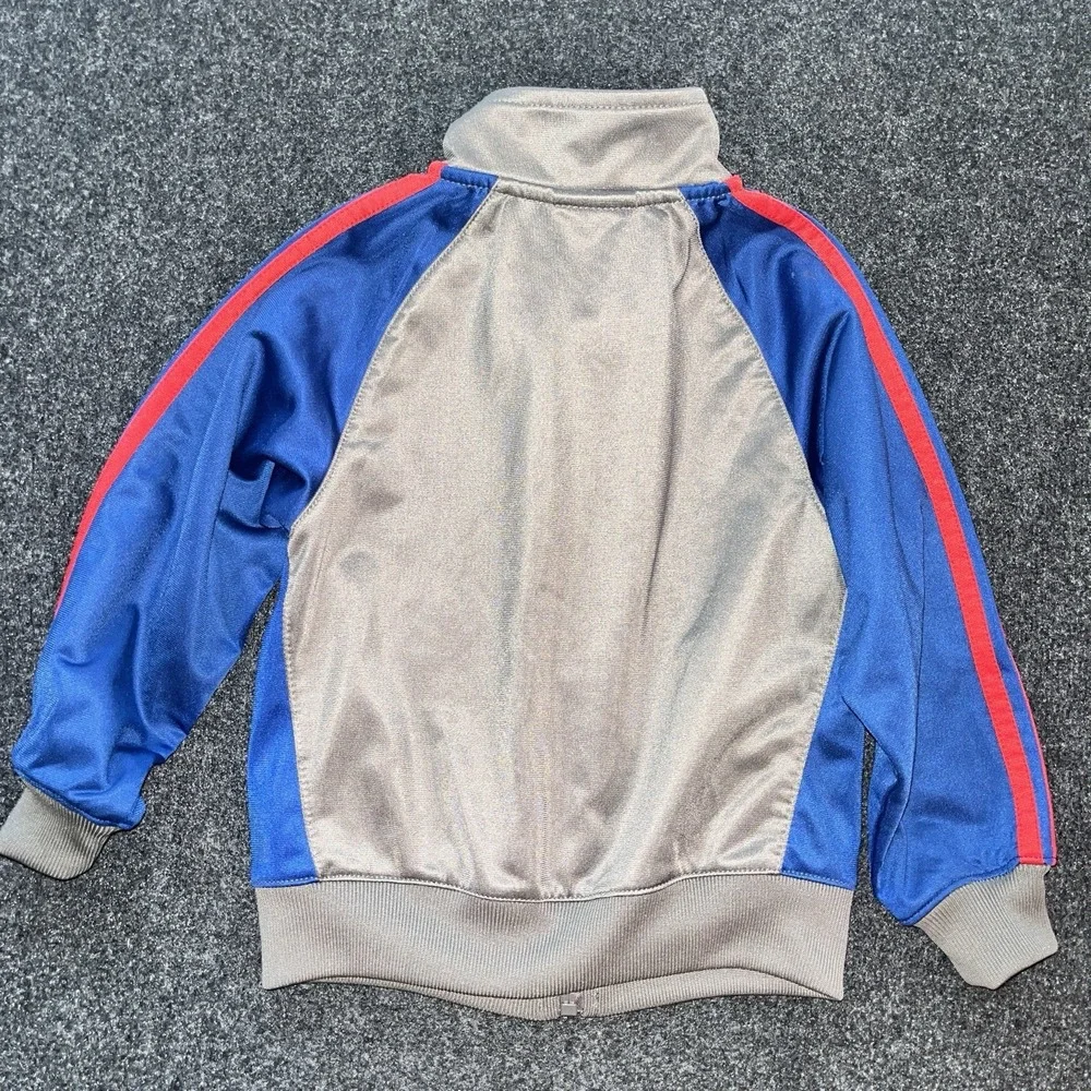 Texas Rangers MLB Adidas Full Zip Gray Jacket‎ Boys/Girls 4T